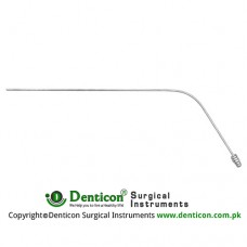 Yasargil Suction Tube With Luer Hub Stainless Steel, Working Length - Diameter 180 mm - 3.5 mm Ø